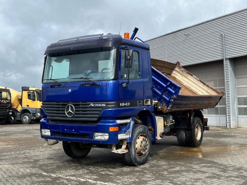 Mercedes-Benz Actros 1843 AK 2-Achs Allradkipper Meiller - Camión volquete: foto 1 Mercedes-Benz Actros 1843 AK 2-Achs Allradkipper Meiller - Camión volquete: foto 1