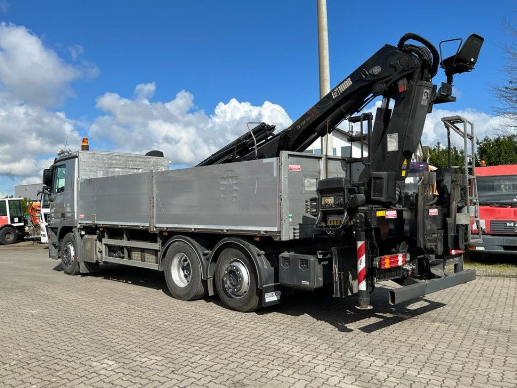 Mercedes-Benz Actros 2546 L 6x2 Pritsche Heckkran Hiab 288 6x - Camión grúa, Camión caja abierta: foto 5 Mercedes-Benz Actros 2546 L 6x2 Pritsche Heckkran Hiab 288 6x - Camión grúa, Camión caja abierta: foto 5