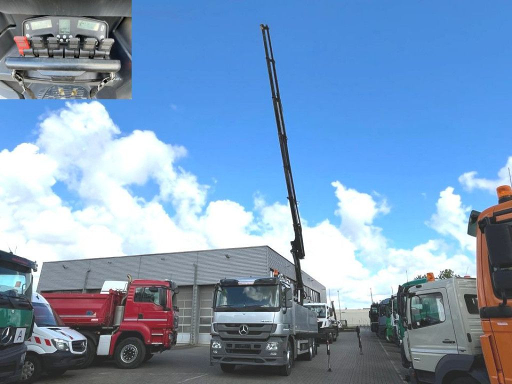 Mercedes-Benz Actros 2546 L 6x2 Pritsche Heckkran Hiab 288 6x - Camión grúa, Camión caja abierta: foto 4 Mercedes-Benz Actros 2546 L 6x2 Pritsche Heckkran Hiab 288 6x - Camión grúa, Camión caja abierta: foto 4