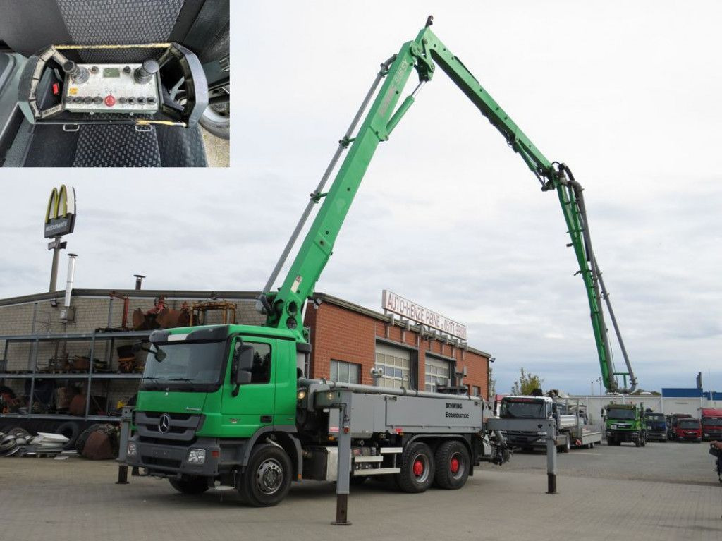 Mercedes-Benz Actros 2641 6x4 Betonpumpe Schwing S 36 X nur 2 - Camión bomba de hormigón: foto 1 Mercedes-Benz Actros 2641 6x4 Betonpumpe Schwing S 36 X nur 2 - Camión bomba de hormigón: foto 1