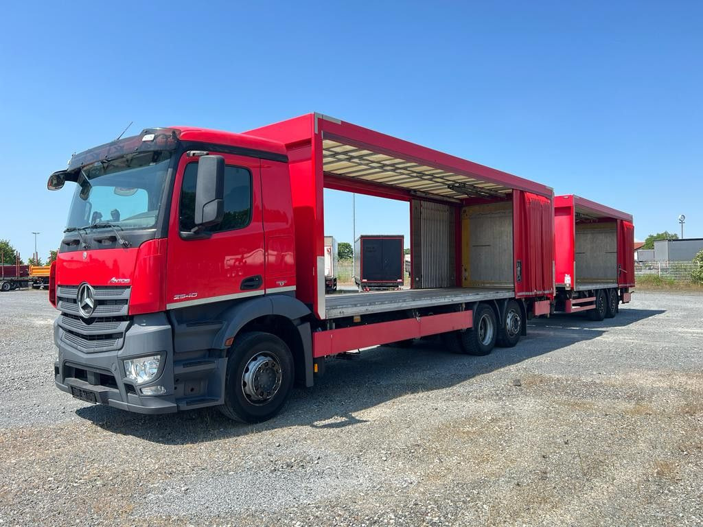 Mercedes-Benz Antos 2540 L 6x2 Pritsche LBW Getränke 8,2m, 2to - Camión lona: foto 5 Mercedes-Benz Antos 2540 L 6x2 Pritsche LBW Getränke 8,2m, 2to - Camión lona: foto 5
