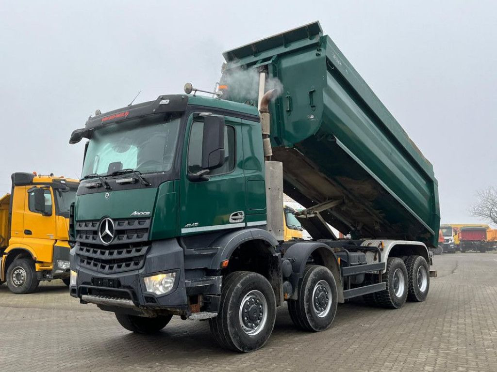 Mercedes-Benz Arocs 4145 8x8 4 Achs Muldenkipper Meiller - Camión volquete: foto 1 Mercedes-Benz Arocs 4145 8x8 4 Achs Muldenkipper Meiller - Camión volquete: foto 1