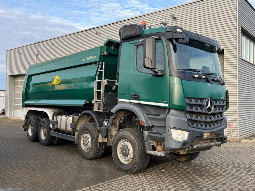Mercedes-Benz Arocs 4145 8x8 4 Achs Muldenkipper Meiller - Camión volquete: foto 2 Mercedes-Benz Arocs 4145 8x8 4 Achs Muldenkipper Meiller - Camión volquete: foto 2