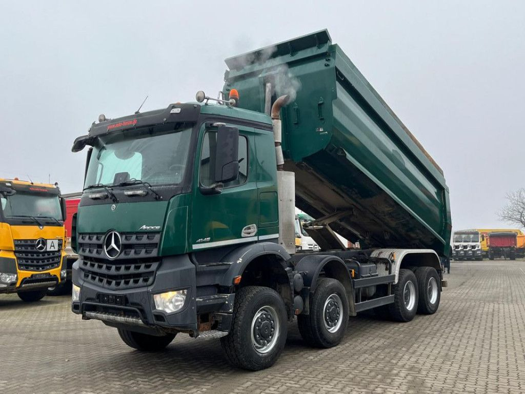 Mercedes-Benz Arocs 4145 8x8 4 Achs Muldenkipper Meiller - Camión volquete: foto 1 Mercedes-Benz Arocs 4145 8x8 4 Achs Muldenkipper Meiller - Camión volquete: foto 1