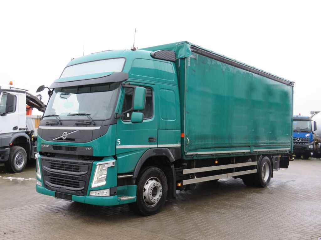 Volvo FM 380 Pritsche LBW LBW 2to Tautli.+Edscha - Camión lona: foto 1 Volvo FM 380 Pritsche LBW LBW 2to Tautli.+Edscha - Camión lona: foto 1