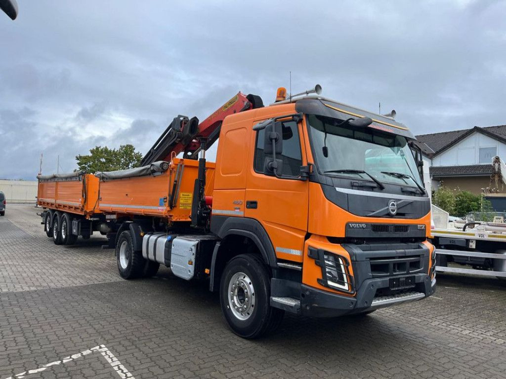 Volvo FMX 460 4x2 2-Achs Kipper Kran Funk+5fach hyd - Camión volquete, Camión grúa: foto 2 Volvo FMX 460 4x2 2-Achs Kipper Kran Funk+5fach hyd - Camión volquete, Camión grúa: foto 2