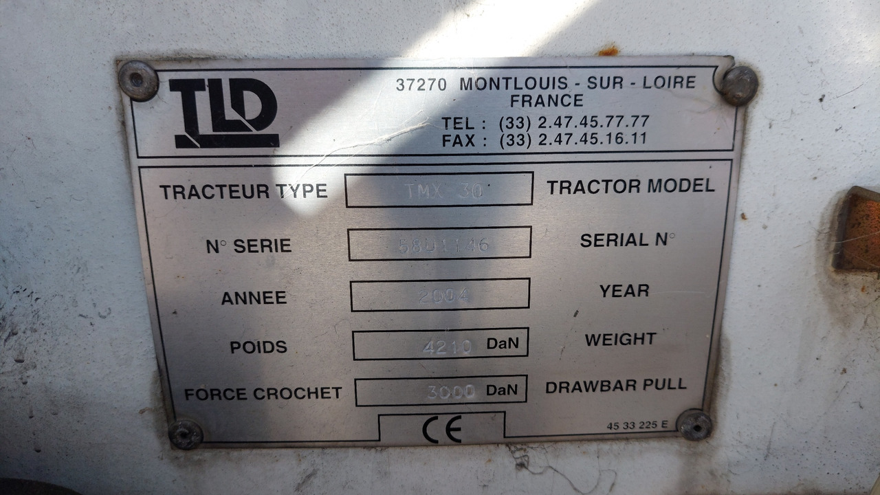 TLD TMX-30 tractor - Tractor de equipaje: foto 2 TLD TMX-30 tractor - Tractor de equipaje: foto 2