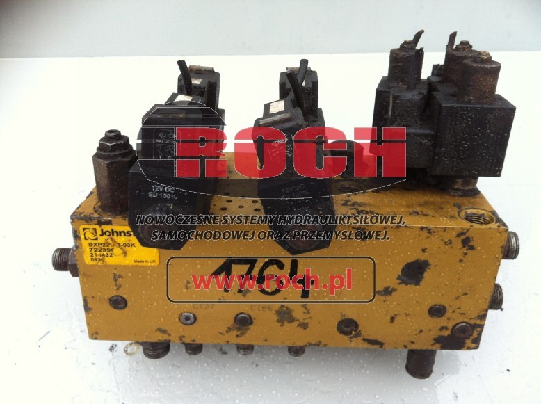 JOHNSTON DXP22199-03K 722390 214432 0836 + LC R933000818 L5410B2010B01BJ + CEWKA 12VDC ED100% + CEWKI C16H12/19 - Válvula hidráulica para Barredora vial: foto 1 JOHNSTON DXP22199-03K 722390 214432 0836 + LC R933000818 L5410B2010B01BJ + CEWKA 12VDC ED100% + CEWKI C16H12/19 - Válvula hidráulica para Barredora vial: foto 1