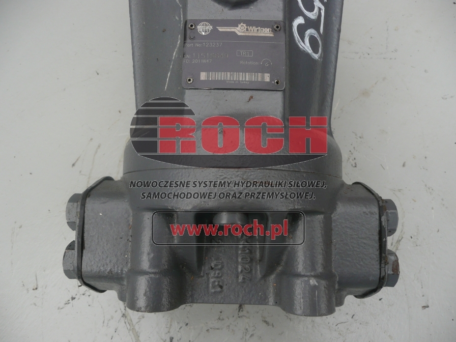 WIRTGEN 123237 - Motor hidráulico para Pavimentadora de asfalto: foto 2 WIRTGEN 123237 - Motor hidráulico para Pavimentadora de asfalto: foto 2