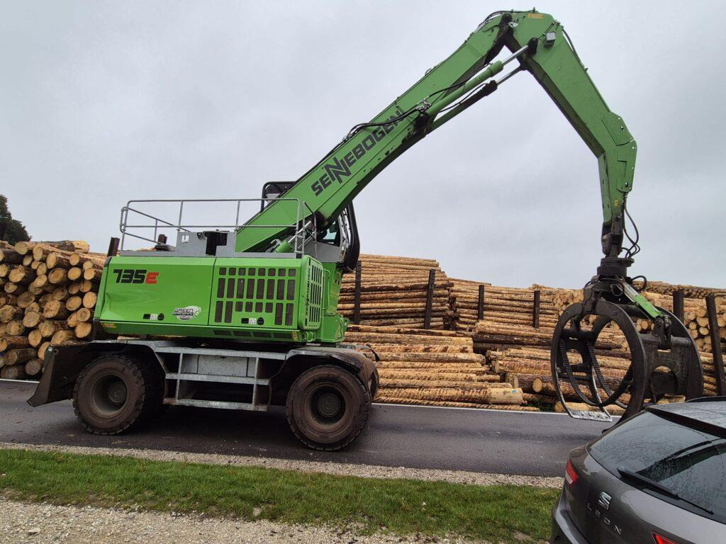 Sennebogen 735M GED - Manipulador de materiales: foto 1 Sennebogen 735M GED - Manipulador de materiales: foto 1