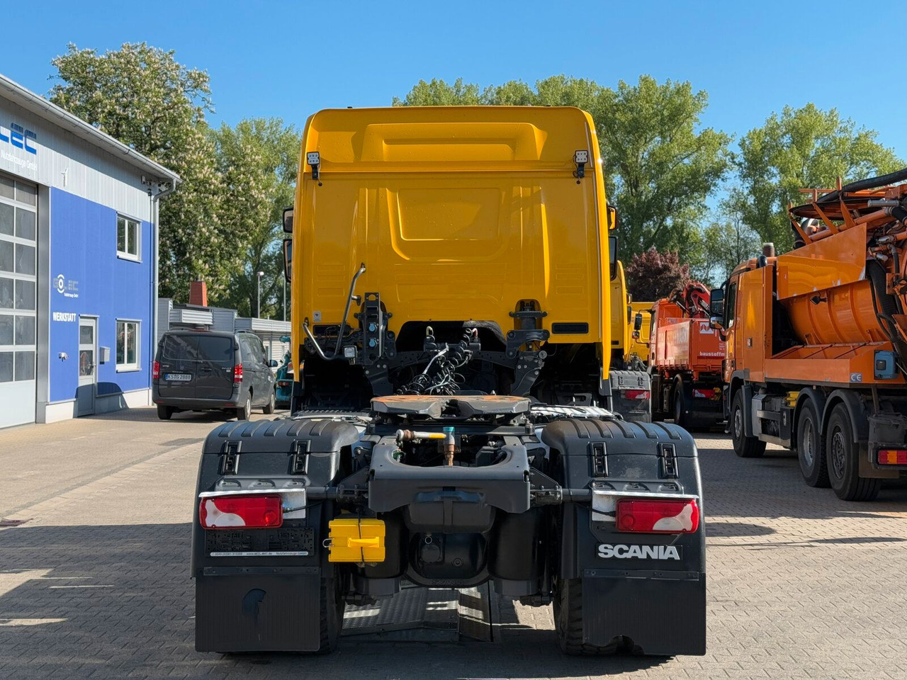 Scania G450 XT 4x4 Euro 6 SZM Kipphydraulik Blatt/ Luft - Cabeza tractora: foto 4 Scania G450 XT 4x4 Euro 6 SZM Kipphydraulik Blatt/ Luft - Cabeza tractora: foto 4