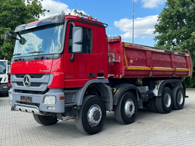 Mercedes-Benz ACTROS 4144 8x6 EURO5 Kipper mit Bordmatik - Camión volquete: foto 1 Mercedes-Benz ACTROS 4144 8x6 EURO5 Kipper mit Bordmatik - Camión volquete: foto 1
