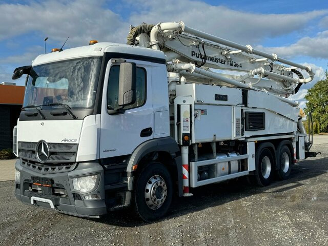 Mercedes-Benz AROCS 2840 6x4 Betonp. Putzmeister BSF36-4.16HLS - Camión bomba de hormigón: foto 1 Mercedes-Benz AROCS 2840 6x4 Betonp. Putzmeister BSF36-4.16HLS - Camión bomba de hormigón: foto 1