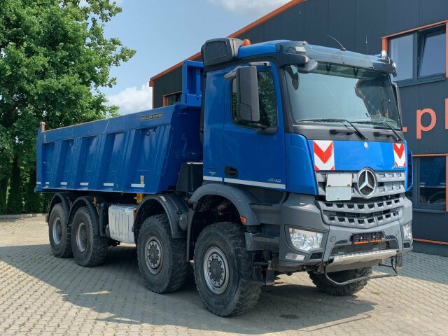 Mercedes-Benz AROCS 4145 8x8 EURO6 Muldenkipper TOP! - Camión volquete: foto 1 Mercedes-Benz AROCS 4145 8x8 EURO6 Muldenkipper TOP! - Camión volquete: foto 1