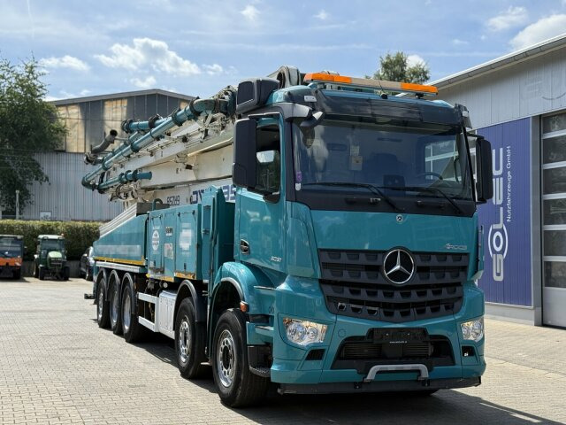 Mercedes-Benz AROCS 5051 10x6 Euro 6 Betonpumpe SERMAC 6RZ56 - Camión hormigonera con bomba: foto 1 Mercedes-Benz AROCS 5051 10x6 Euro 6 Betonpumpe SERMAC 6RZ56 - Camión hormigonera con bomba: foto 1