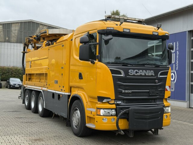 Scania R500 8x4 Kanalreiniger Kombi MÜLLER Canalmaster - Limpieza de alcantarillado: foto 1 Scania R500 8x4 Kanalreiniger Kombi MÜLLER Canalmaster - Limpieza de alcantarillado: foto 1