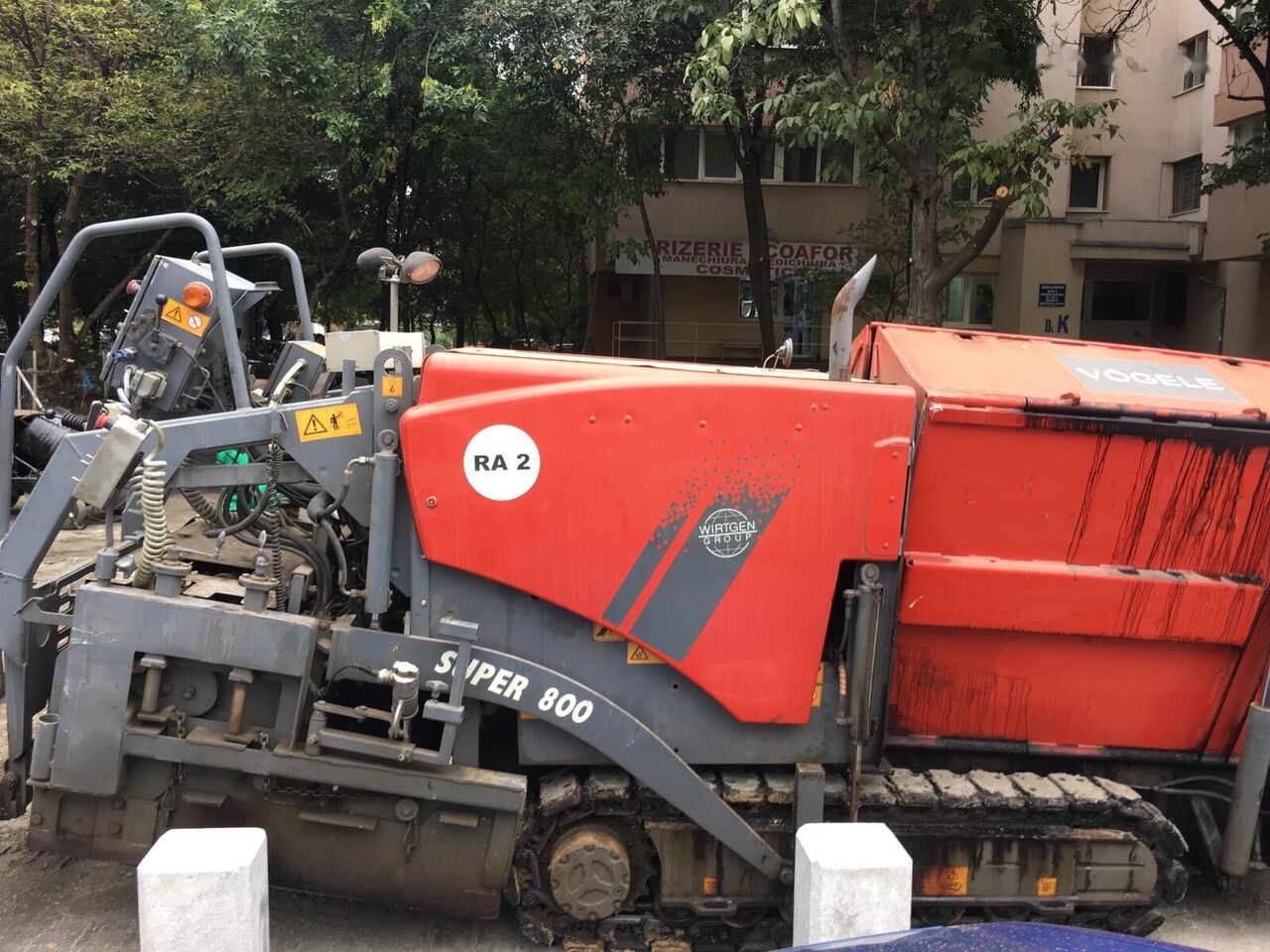 Vögele 800 - Pavimentadora de asfalto: foto 3 Vögele 800 - Pavimentadora de asfalto: foto 3