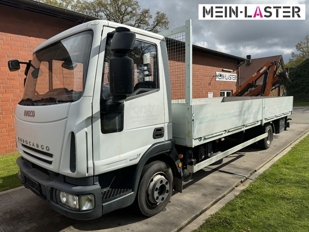 Iveco ML 78E16 Kran Terex 58.2 3 Sitze 1.Hand - Furgoneta caja abierta: foto 2 Iveco ML 78E16 Kran Terex 58.2 3 Sitze 1.Hand - Furgoneta caja abierta: foto 2