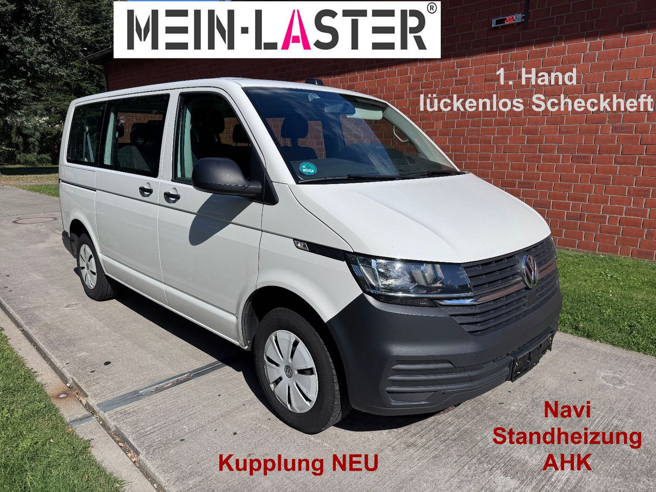 Volkswagen T6 2.0 tdi Standheizung Navigation AHK TÜV 5-27 - Furgoneta de pasajeros: foto 1 Volkswagen T6 2.0 tdi Standheizung Navigation AHK TÜV 5-27 - Furgoneta de pasajeros: foto 1