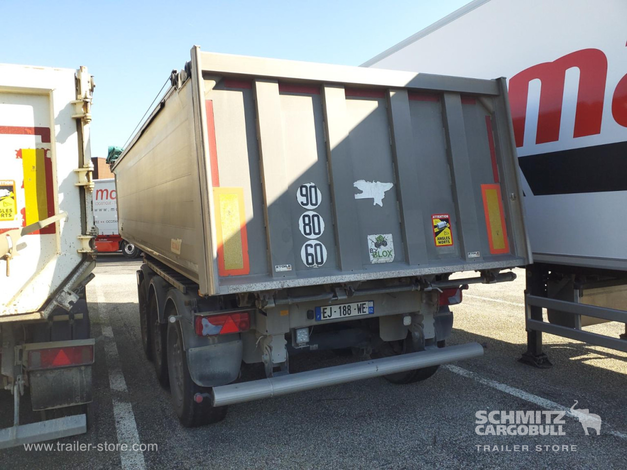 BENALU Tipper Alu-square sided body 25m³ - Semirremolque volquete: foto 2 BENALU Tipper Alu-square sided body 25m³ - Semirremolque volquete: foto 2