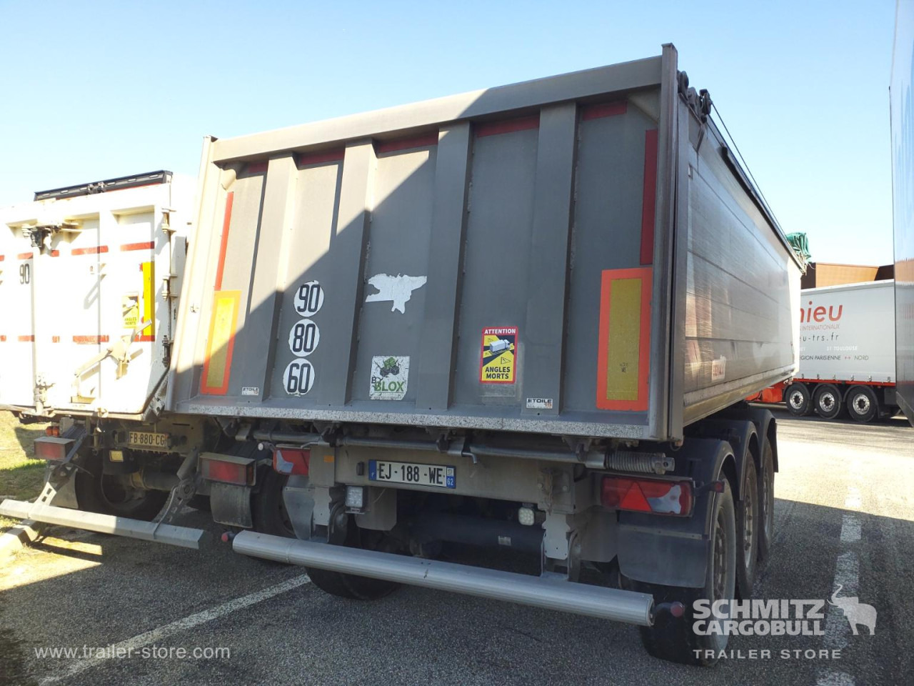 BENALU Tipper Alu-square sided body 25m³ - Semirremolque volquete: foto 5 BENALU Tipper Alu-square sided body 25m³ - Semirremolque volquete: foto 5
