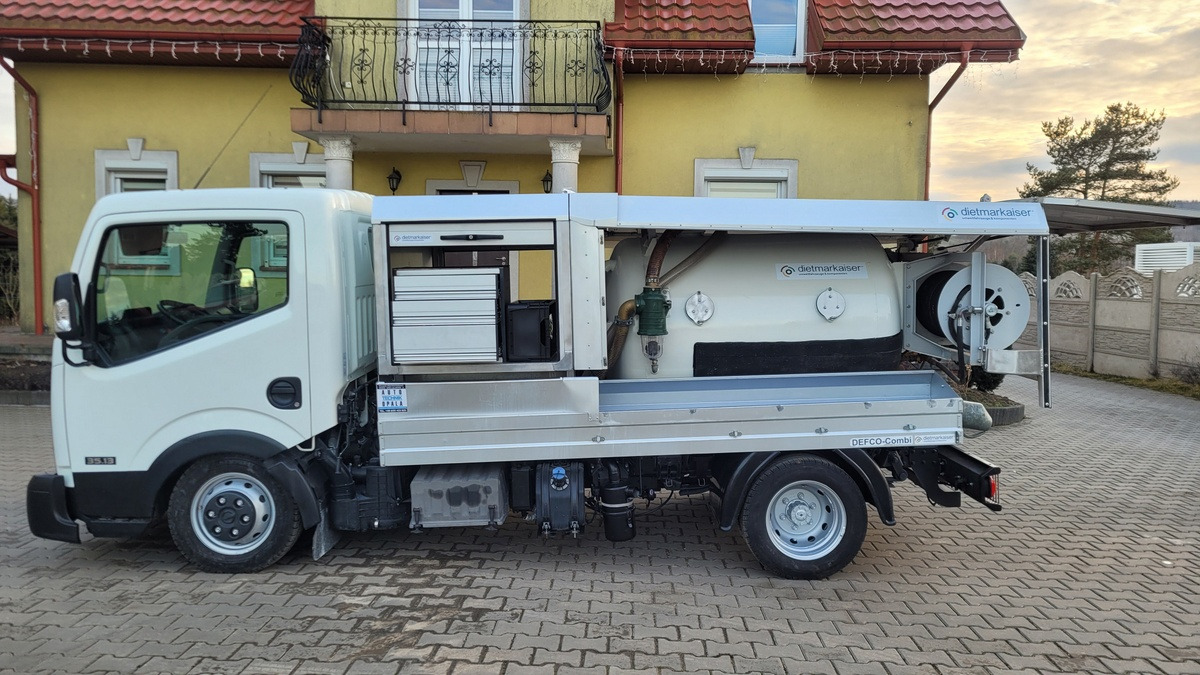 Nissan Cabstar 35.13 Defco Combi 3.5t Dietmar Kaiser - Limpieza de alcantarillado: foto 2 Nissan Cabstar 35.13 Defco Combi 3.5t Dietmar Kaiser - Limpieza de alcantarillado: foto 2