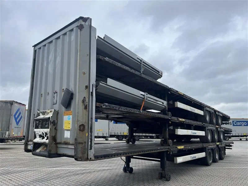 Krone 1x 2014 & 2x 2013 XL MEGA P400 HUCKEPACK FLAT STACK - Semirremolque caja cerrada: foto 3 Krone 1x 2014 & 2x 2013 XL MEGA P400 HUCKEPACK FLAT STACK - Semirremolque caja cerrada: foto 3