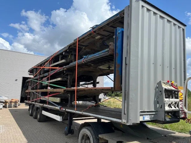 Krone 2x stack of 4x mega flat trailer - Semirremolque plataforma/ Caja abierta: foto 1 Krone 2x stack of 4x mega flat trailer - Semirremolque plataforma/ Caja abierta: foto 1