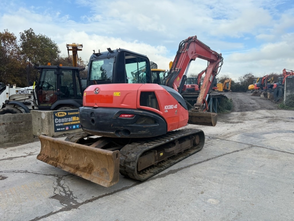 Kubota KX 080-4 - Miniexcavadora: foto 5 Kubota KX 080-4 - Miniexcavadora: foto 5