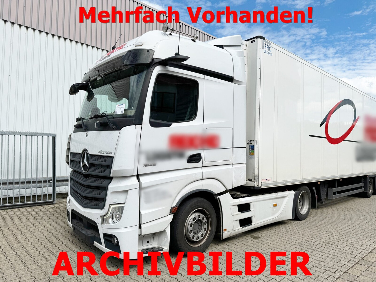 Mercedes-Benz Actros 1848 LS 4x2 Actros 1848 LS 4x2, Vollumer ,Retarder - Cabeza tractora: foto 1 Mercedes-Benz Actros 1848 LS 4x2 Actros 1848 LS 4x2, Vollumer ,Retarder - Cabeza tractora: foto 1