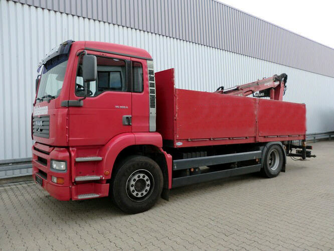 Leasing de MAN TGA 18.360 4x2 TGA 18.360 4x2, Baustoff, Kran ATLAS 125.1 MAN TGA 18.360 4x2 TGA 18.360 4x2, Baustoff, Kran ATLAS 125.1: foto 8