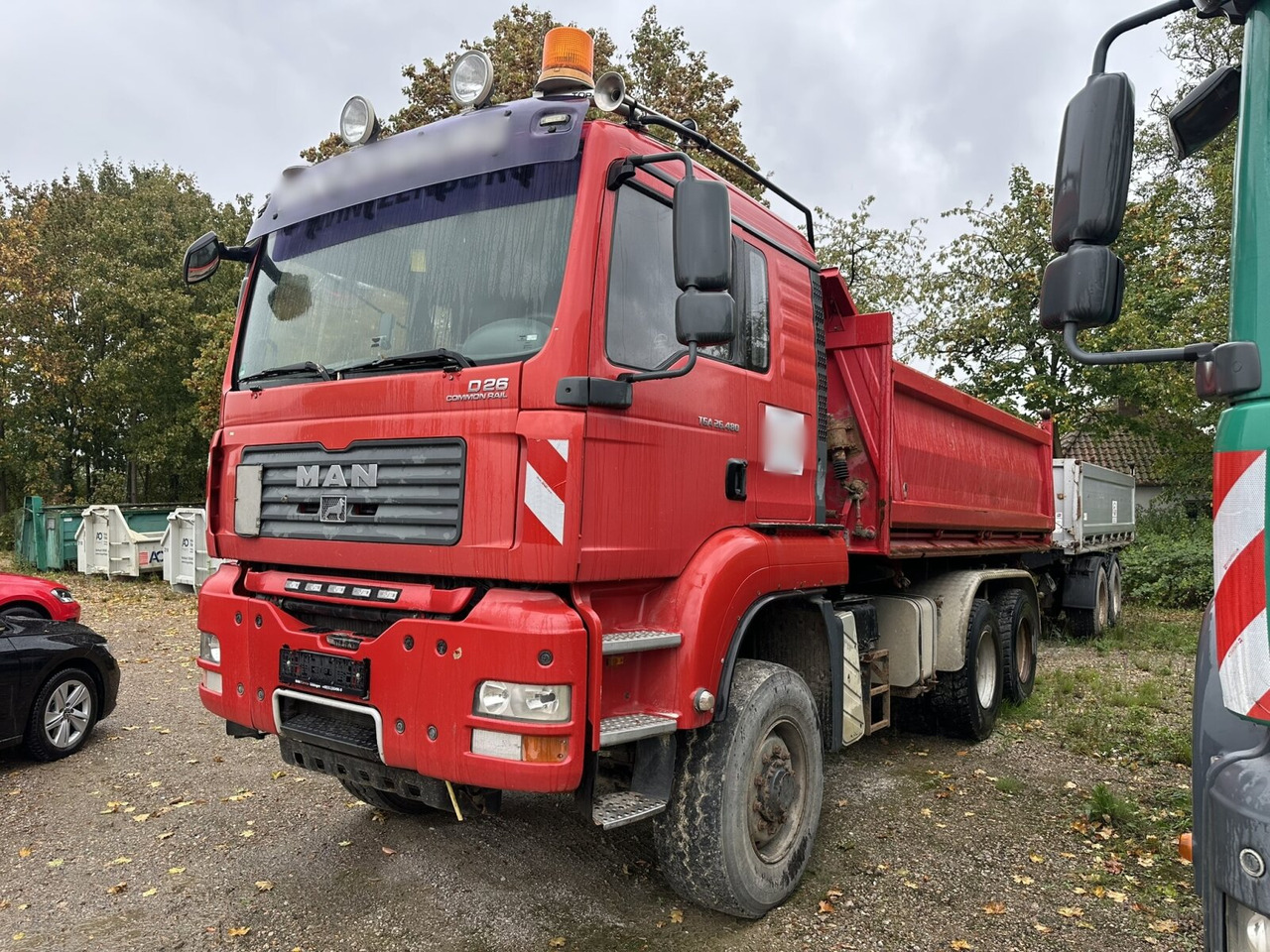 MAN TGA 26.480 6X6H BL TGA 26.480 6X6H BL, HYDRODRIVE, Intarder, Wechselsystem (Sattelplatte) - Camión volquete: foto 1 MAN TGA 26.480 6X6H BL TGA 26.480 6X6H BL, HYDRODRIVE, Intarder, Wechselsystem (Sattelplatte) - Camión volquete: foto 1