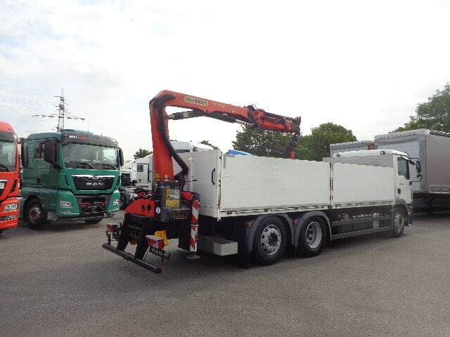 MAN TGM 26.340 6x2-4 LL TGM 26.340 6x2-4 LL,Lenk-Liftachse, Heckkran, Palfinger PK 11.001, faltbar, - Camión grúa, Camión caja abierta: foto 5 MAN TGM 26.340 6x2-4 LL TGM 26.340 6x2-4 LL,Lenk-Liftachse, Heckkran, Palfinger PK 11.001, faltbar, - Camión grúa, Camión caja abierta: foto 5
