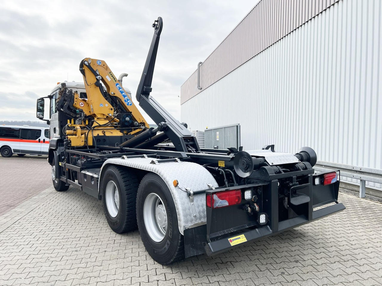 Camión multibasculante, Camión grúa MAN TGS 33.440 6X4 BL TGS 33.440 6X4 BL mit Kran Effer 165-3S, Funk: foto 12