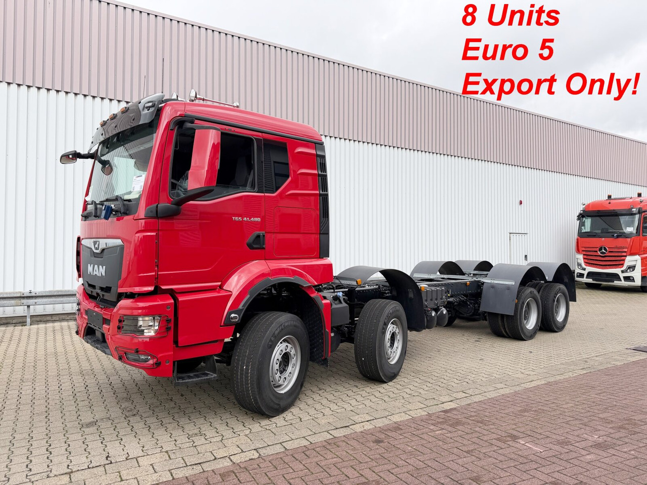 MAN TGS 41.480 8x4 BB CH TGS 41.480 8x4 BB CH, MEHRFACH VORHANDEN! - Camión chasis: foto 1 MAN TGS 41.480 8x4 BB CH TGS 41.480 8x4 BB CH, MEHRFACH VORHANDEN! - Camión chasis: foto 1
