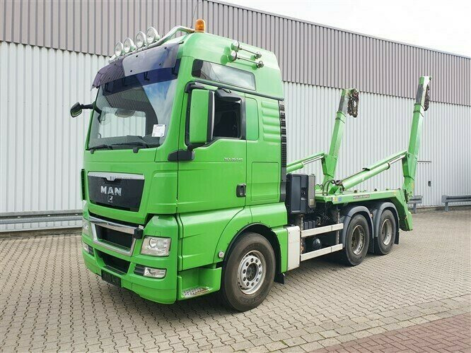 MAN TGX 26.540 6x4 BB TGX 26.540 6x4 BB, Intarder, XXL-Fahrerhaus - Camión portacontenedor de cadenas: foto 1 MAN TGX 26.540 6x4 BB TGX 26.540 6x4 BB, Intarder, XXL-Fahrerhaus - Camión portacontenedor de cadenas: foto 1
