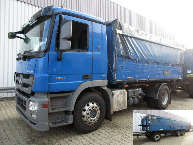 Mercedes-Benz Actros 1841L 4x2 1841L 4x2 Lück Getreidekipper, Retarder, 2x VORH.! - Camión volquete: foto 1 Mercedes-Benz Actros 1841L 4x2 1841L 4x2 Lück Getreidekipper, Retarder, 2x VORH.! - Camión volquete: foto 1