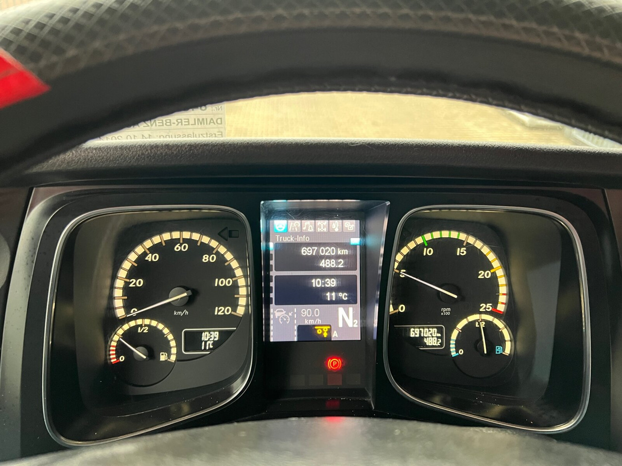 Mercedes-Benz Actros 2548 L 6x2 Actros 2548 L 6x2, Retarder, Liftachse, StreamSpace, 2-Seiten-Getreidekipper - Camión volquete: foto 4 Mercedes-Benz Actros 2548 L 6x2 Actros 2548 L 6x2, Retarder, Liftachse, StreamSpace, 2-Seiten-Getreidekipper - Camión volquete: foto 4