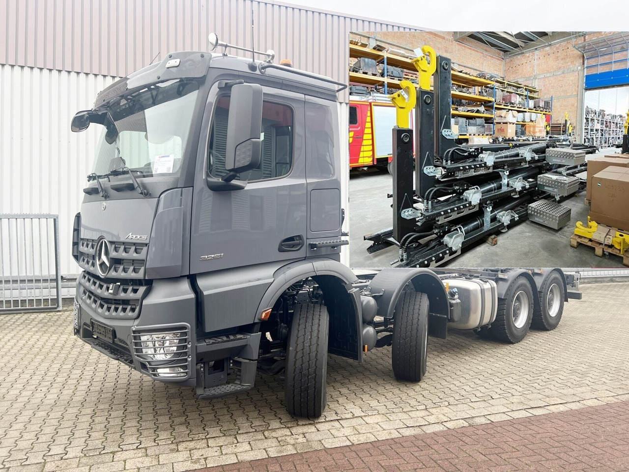 Mercedes-Benz Arocs 3251 L 8x4/4 Arocs 3251 L 8x4/4, Motorabtrieb - Camión multibasculante: foto 1 Mercedes-Benz Arocs 3251 L 8x4/4 Arocs 3251 L 8x4/4, Motorabtrieb - Camión multibasculante: foto 1