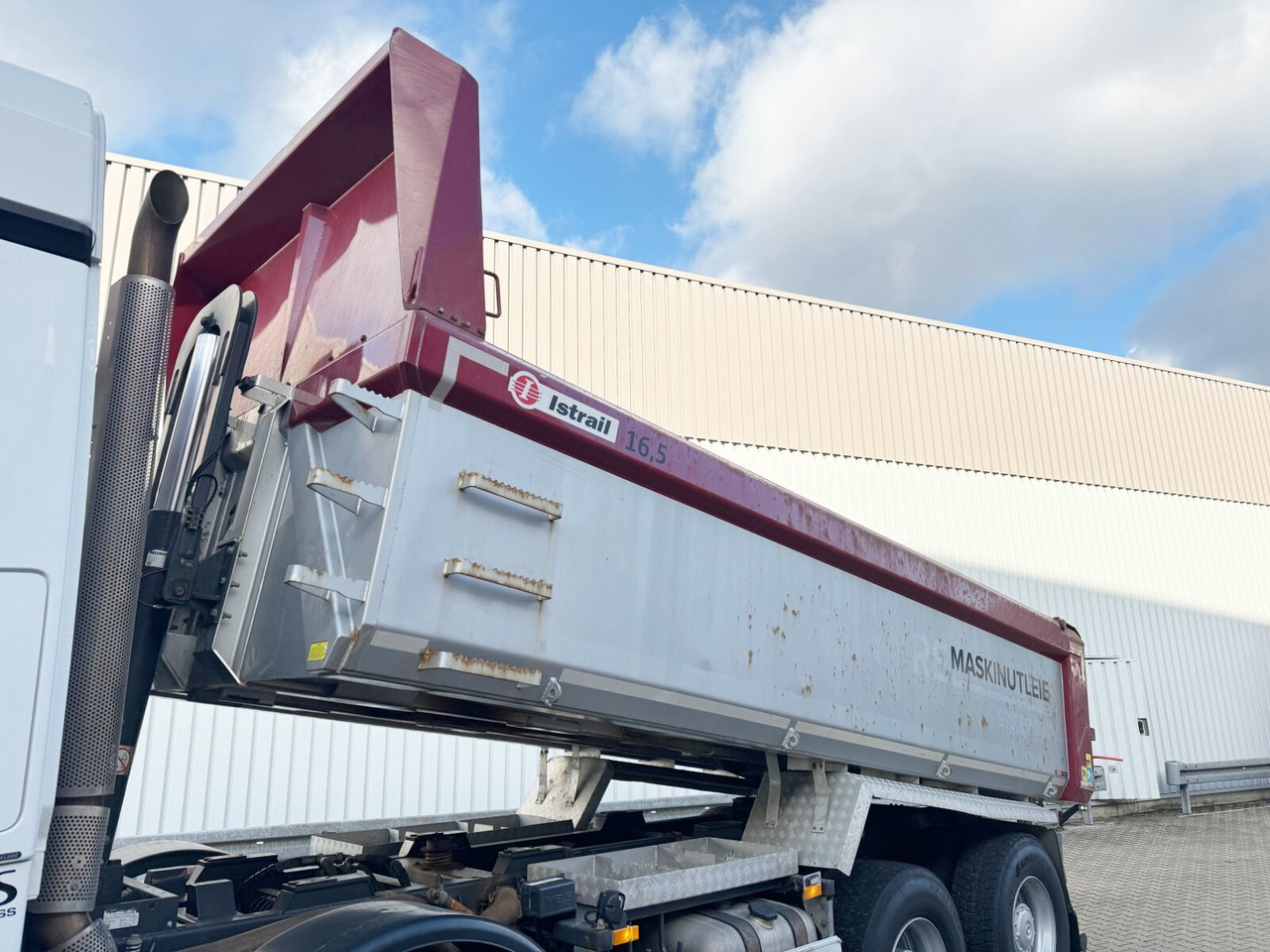 Dúmper Mercedes-Benz Arocs 3258 LK 8x4/4 Arocs 3258 LK 8x4/4, Retarder, Stahlmulde ca. 14m³, hydr. Heckklappenöffnung: foto 14