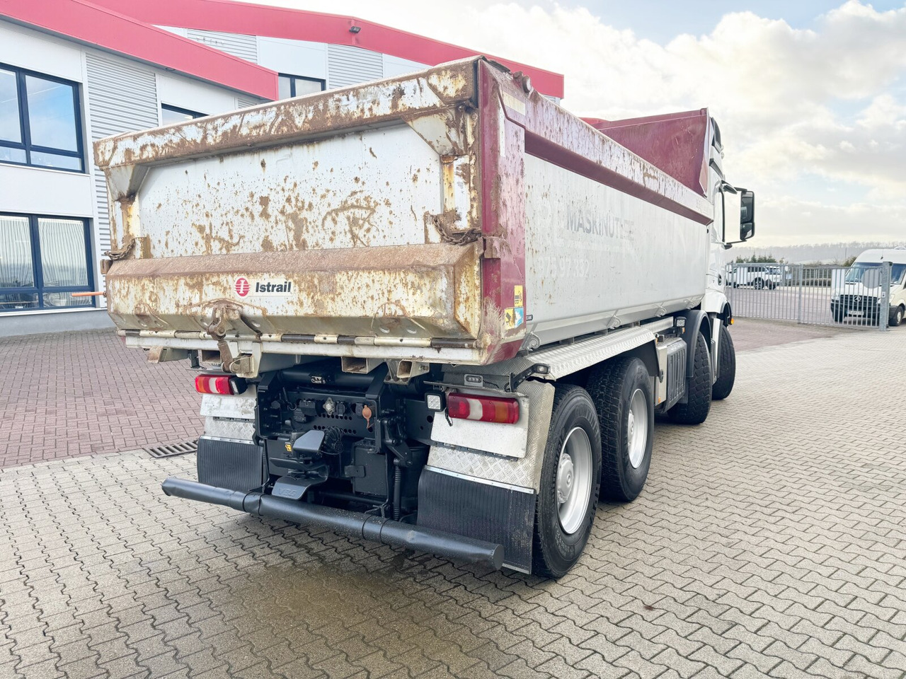 Dúmper Mercedes-Benz Arocs 3258 LK 8x4/4 Arocs 3258 LK 8x4/4, Retarder, Stahlmulde ca. 14m³, hydr. Heckklappenöffnung: foto 10