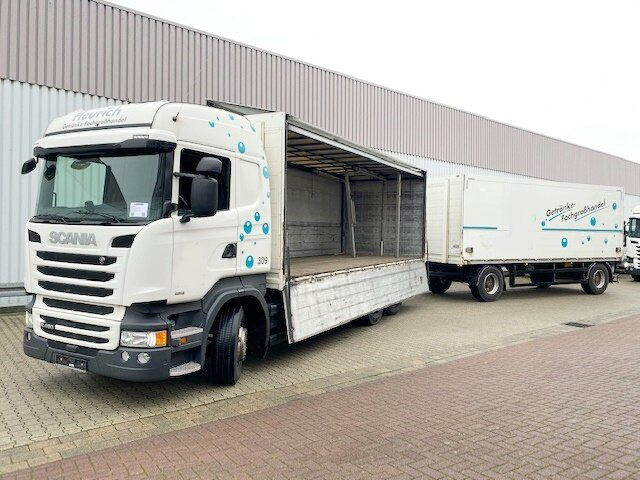 Leasing de Scania R450 LB 6x2-4 R450 LB 6x2-4 Getränkekoffer, Retarder, Lift-/Lenkachse, Stapleraufnahme Scania R450 LB 6x2-4 R450 LB 6x2-4 Getränkekoffer, Retarder, Lift-/Lenkachse, Stapleraufnahme: foto 6