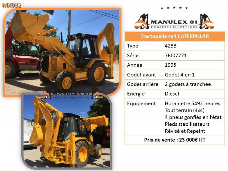 Caterpillar 428 B - Retroexcavadora: foto 5 Caterpillar 428 B - Retroexcavadora: foto 5