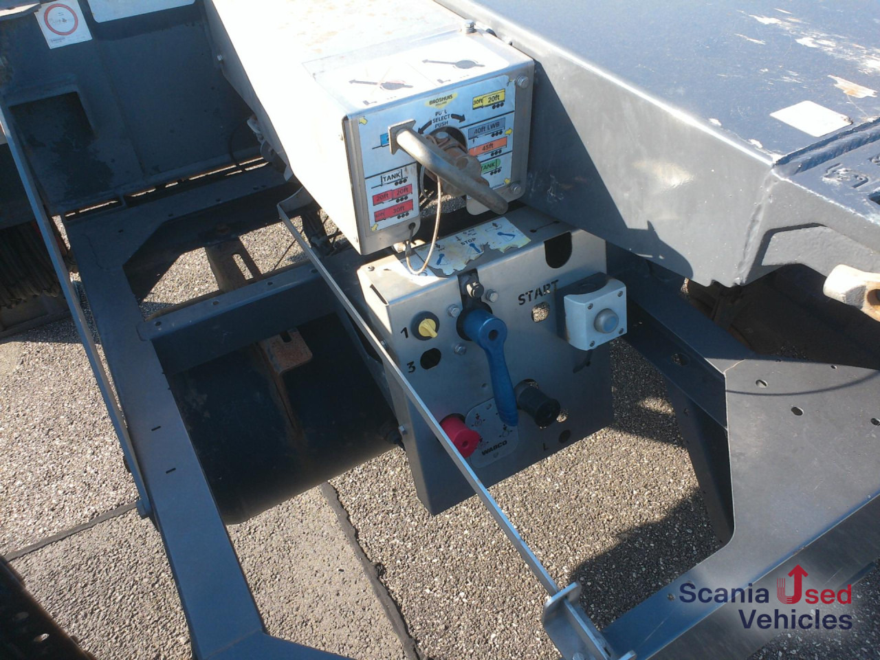 BROSHUIS Container Chassis 20-40-45 Fuss Lift - Semirremolque portacontenedore/ Intercambiable: foto 3 BROSHUIS Container Chassis 20-40-45 Fuss Lift - Semirremolque portacontenedore/ Intercambiable: foto 3