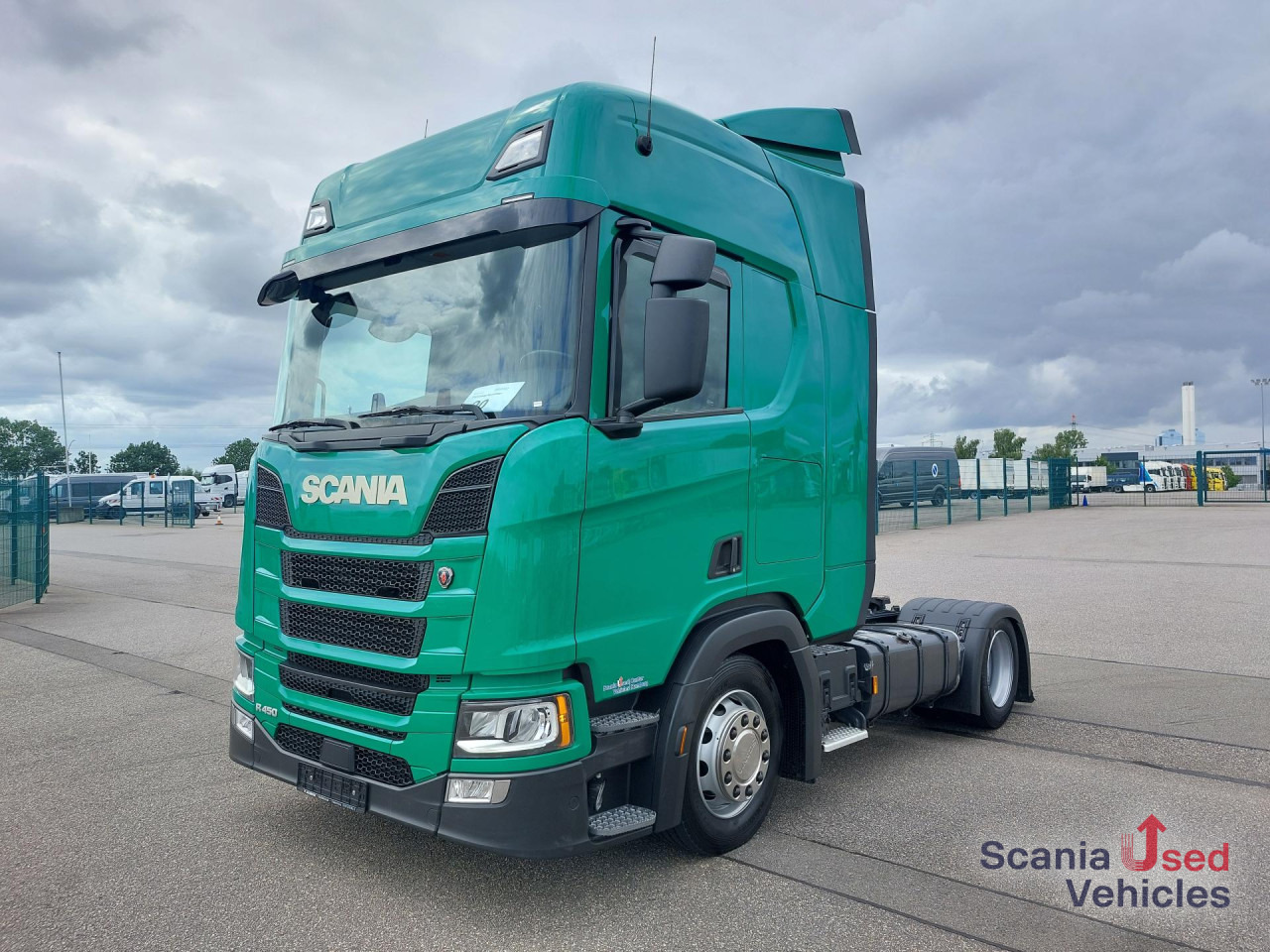 SCANIA R 450 A4x2EB Volumen Mega Jumbo Vollluft - Cabeza tractora: foto 1 SCANIA R 450 A4x2EB Volumen Mega Jumbo Vollluft - Cabeza tractora: foto 1