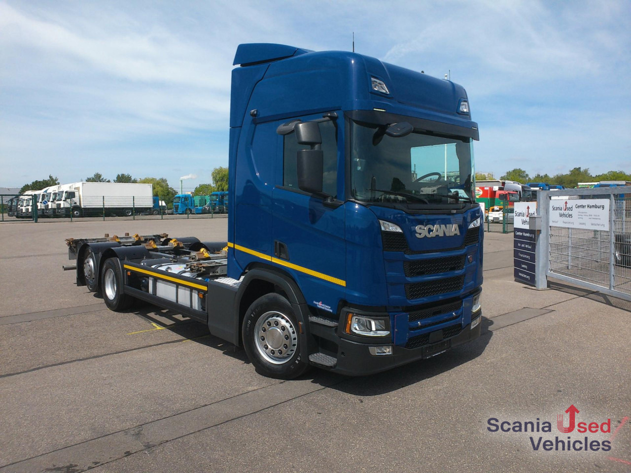 SCANIA R 450 B6x2*4NB Multiwechsler - Camión portacontenedore/ Intercambiable: foto 1 SCANIA R 450 B6x2*4NB Multiwechsler - Camión portacontenedore/ Intercambiable: foto 1