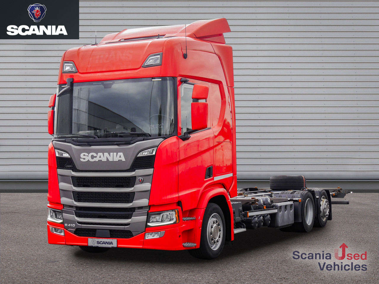 SCANIA R 410 B6x2*4LB Jumbo, Lenkachse, Standklima - Camión portacontenedore/ Intercambiable: foto 1 SCANIA R 410 B6x2*4LB Jumbo, Lenkachse, Standklima - Camión portacontenedore/ Intercambiable: foto 1