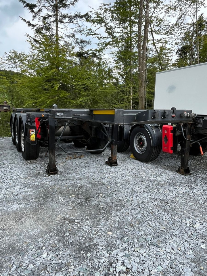Semirremolque portacontenedore/ Intercambiable Schwarzmüller S1 R-Serie Tank Chassis ADR SAF Alufelgen: foto 14