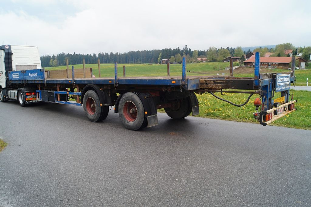 Unterholzner ULSZ 20/E Lenkachse - Semirremolque plataforma/ Caja abierta: foto 4 Unterholzner ULSZ 20/E Lenkachse - Semirremolque plataforma/ Caja abierta: foto 4
