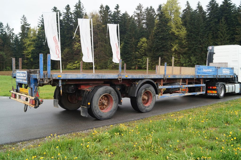 Unterholzner ULSZ 20/E Lenkachse - Semirremolque plataforma/ Caja abierta: foto 2 Unterholzner ULSZ 20/E Lenkachse - Semirremolque plataforma/ Caja abierta: foto 2